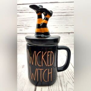 Rae Dunn Hocus Pocus Halloween Mug Cup Wicked Witch New Party Holiday